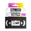 Muc-Off Tubeless Rim Tape, 35mm - Adhesive Bike Tire Liner, Tubeless Tape for MTB/Road/Gravel Bikes - Tubeless Kit Including 10m Roll of Bike Tape