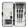 sure grip Viper Black Soft Tip Darts with Dart Case & Accessories Choice of Flights 16 or 18 Grams Plus I Love Darts Bracelet (Dimplex Silver Diamond, 16g) view 2