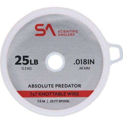 Scientific Anglers Absolute Predator 7x7 Knottable Wire (25lb)