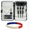 Sure Grip Viper Black Soft Tip Darts with Dart Case & Accessories Choice of Flights 16 or 18 Grams Plus I Love Darts Bracelet (Harrows Quantum, 18g) view 1