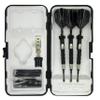 Sure Grip Viper Black Soft Tip Darts with Dart Case & Accessories Choice of Flights 16 or 18 Grams Plus I Love Darts Bracelet (Harrows Quantum, 18g) view 2
