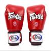 Fairtex BGV1BR Muay Thai Boxing Breathable Gloves for Men, Women, Kids | MMA Gloves, Kickboxing, Gym, Workout | Premium Quality, Light Weight & Shock Absorbent 8 oz Boxing Gloves-Red view 3