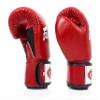 Fairtex BGV1BR Muay Thai Boxing Breathable Gloves for Men, Women, Kids | MMA Gloves, Kickboxing, Gym, Workout | Premium Quality, Light Weight & Shock Absorbent 8 oz Boxing Gloves-Red view 4