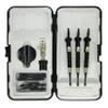sure grip Viper Black Soft Tip Darts with Dart Case & Accessories Choice of Flights 16 or 18 Grams Plus I Love Darts Bracelet (Harrows Quantum, 16g) view 3