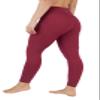 90 Degree By Reflex Power Flex Yoga Pants - High Waist Squat Proof Ankle Leggings with Pockets for Women - Royal Kir - Small view 4