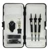 sure grip Viper Black Soft Tip Darts with Dart Case & Accessories Choice of Flights 16 or 18 Grams Plus I Love Darts Bracelet (Harrows Optix Slim, 16g) view 3
