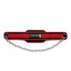 Gymreapers Dip Belt With Chain For Weightlifting, Pull Ups, Dips - Heavy Duty Steel Chain For Added Weight Training (Red) view 3