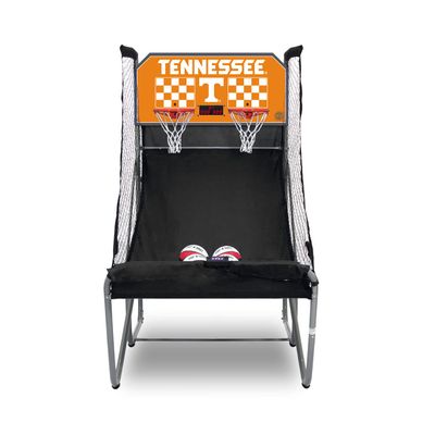 Pop-A-Shot - Home Dual Shot with Tennessee Volunteers NCAA Graphics l Sensor Scoring l 16 Game Modes l 7 Balls l Foldable Storage l for All NCAA Fans