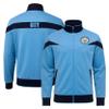 Icon Sports Officially Licensed Manchester City FC Soccer Track Jacket - Unisex Adult - MC39TJ Light Blue S view 2