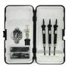 sure grip Viper Black Soft Tip Darts with Dart Case & Accessories Choice of Flights 16 or 18 Grams Plus I Love Darts Bracelet (Dimplex Silver Diamond, 18g) view 3