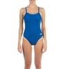 ARENA Women's Team MaxLife Swimsuit Solid Challenge Back One Piece Competition Training Bathing Suit Athletic Swimwear, Royal/Metallic Silver, US Size 24 view 1
