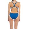 ARENA Women's Team MaxLife Swimsuit Solid Challenge Back One Piece Competition Training Bathing Suit Athletic Swimwear, Royal/Metallic Silver, US Size 24 view 2