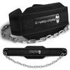 Gymreapers Dip Belt With Chain For Weightlifting, Pull Ups, Dips - Heavy Duty Steel Chain For Added Weight Training (Black) view 1