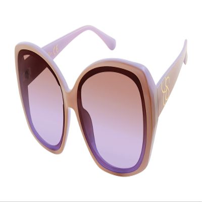 Jessica Simpson Women's J5839 Oversized Butterfly Sunglasses with UV400 Protection - Glamorous Sunglasses for Women, 60mm