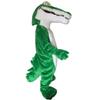 Green Crocodile Costume Mascot Cartoon Fancy Dress view 3