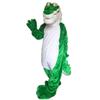 Green Crocodile Costume Mascot Cartoon Fancy Dress view 4