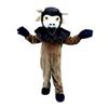 Antelope Cartoon Costume Mascot Plush with Mask for Adult Cosplay Party Halloween Dress Up view 1