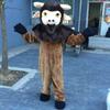 Antelope Cartoon Costume Mascot Plush with Mask for Adult Cosplay Party Halloween Dress Up view 2
