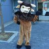 Antelope Cartoon Costume Mascot Plush with Mask for Adult Cosplay Party Halloween Dress Up view 3
