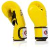 Fairtex BGV1BR Muay Thai Boxing Breathable Gloves for Men, Women, Kids | MMA Gloves, Kickboxing, Gym, Workout | Premium Quality, Light Weight & Shock Absorbent 8 oz Boxing Gloves-Yellow view 4