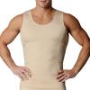 ISPRO TACTICAL (Made in USA) Concealed Carry Holster for Men & Gun Concealment Shoulder Holster Or Pistol Chest Holster Compression Tank Top Concealed Carry Shirt with Gun Holster (Nude, LG) view 2