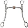 Professional Equine Horse Stainless Steel Western 5" Copper Roller Jointed Mouth Curb Horse Bit 35315B view 1
