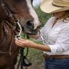 Professional Equine Horse Stainless Steel Western 5" Copper Roller Jointed Mouth Curb Horse Bit 35315B view 2