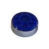 Game Room Guys Premium Chrome-Plated Steel Indoor Shuffleboard Pucks - Set of 8 (2-5/16", 58mm, Blue & Red) view 2