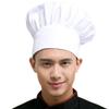 Hyzrz Chef Hat Set of 6 PCS Pack Adult Adjustable Elastic Baker Kitchen Cooking Chef Cap (White) view 3