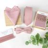 Spring Notion Men's Linen Blend Bow Tie Rose view 3