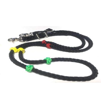 color coded lesson reins color knotted reins training reins