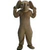 Elephant Cartoon Costume Mascot Plush with Mask for Adult Cosplay Party Halloween Dress Up view 1