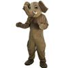 Elephant Cartoon Costume Mascot Plush with Mask for Adult Cosplay Party Halloween Dress Up view 3