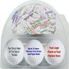 GBM Personalized Golf Balls 3 Pack and 20 Imprinted Golf Tees - Add Photo, Logo or Text view 3