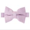 Spring Notion Men's Linen Blend Bow Tie Dusty Lavender view 1