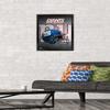 Trends International NFL New York Giants - Helmet 16 Wall Poster, 14.725" x 22.375", Black Framed Version view 2
