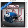 Trends International NFL New York Giants - Helmet 16 Wall Poster, 14.725" x 22.375", Black Framed Version view 3