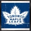 Trends International NHL Toronto Maple Leafs - Retro Logo 16 Wall Poster, 14.725" x 22.375", Black Framed Version view 1