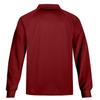MOHEEN Men's Long Sleeve Polo Shirts Casual Solid Golf Polo Shirt (Wine Red,L) view 3