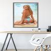 Trends International Sports Illustrated: Swimsuit Edition - Vital Sidorkina 17 Wall Poster, 22.375" x 34", Barnwood Framed Version view 2