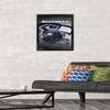 Trends International NFL Seattle Seahawks - Helmet 16 Wall Poster, 14.725" x 22.375", Black Framed Version view 2