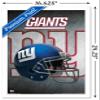 Trends International NFL New York Giants - Helmet 16 Wall Poster, 14.725" x 22.375", White Framed Version view 3