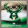 Trends International NBA Milwaukee Bucks - Logo 16 Wall Poster, 14.725" x 22.375", Barnwood Framed Version view 1