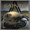 Trends International NFL New Orleans Saints - Helmet 16 Wall Poster, 14.725" x 22.375", Barnwood Framed Version view 1
