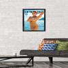 Trends International Sports Illustrated: Swimsuit Edition - Kate Upton Cover 2 17 Wall Poster, 14.725" x 22.375", Black Framed Version view 2