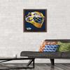 Trends International NHL Nashville Predators - Mask 16 Wall Poster, 14.725" x 22.375", Mahogany Framed Version view 2