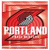 NBA Portland Trail Blazers - Logo 17 Wall Poster, 22.4L" x 14.7W", White Framed Version view 1