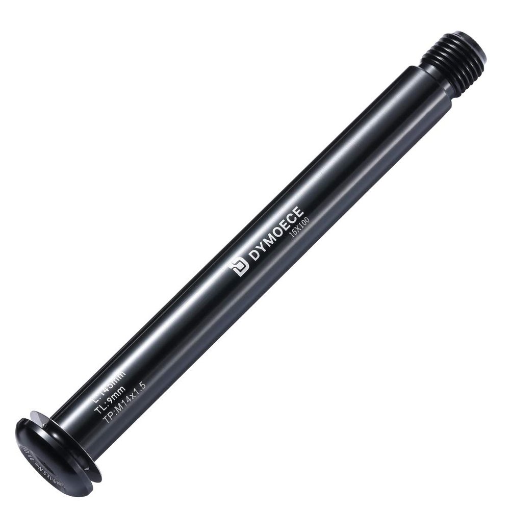 Dymoece Bicycle Front Hub Thru Axle Adapter Mountain Bike Fork Axle for Fox SC32 34 36 (15100)