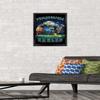 Trends International NFL Philadelphia Eagles - End Zone 17 Wall Poster, 14.725" x 22.375", Black Framed Version view 2