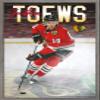 Trends International NHL Chicago Blackhawks - Jonathan Toews 17 Wall Poster, 34L x 22.4W, Barnwood Framed Version view 1
